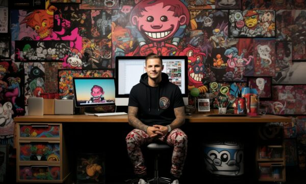 Creative Maestro in Eclectic Studio