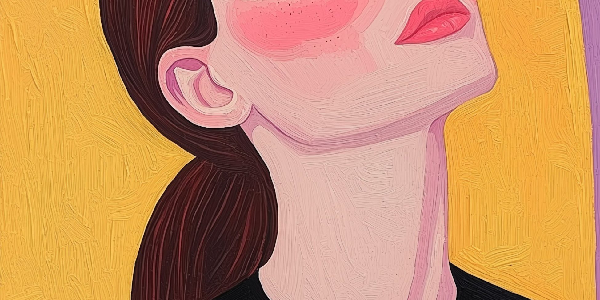 Serene Woman Illustration